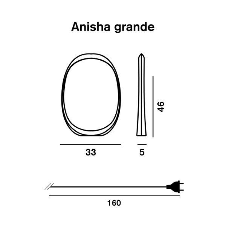 Foscarini Anisha Grande tafellamp LED