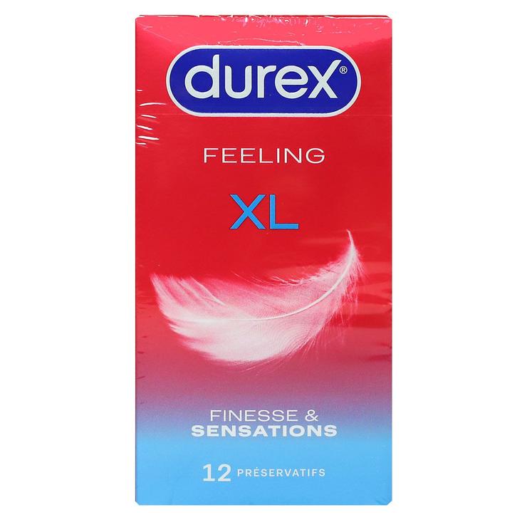 Feeling XL 12 préservatifs finesse et sensations