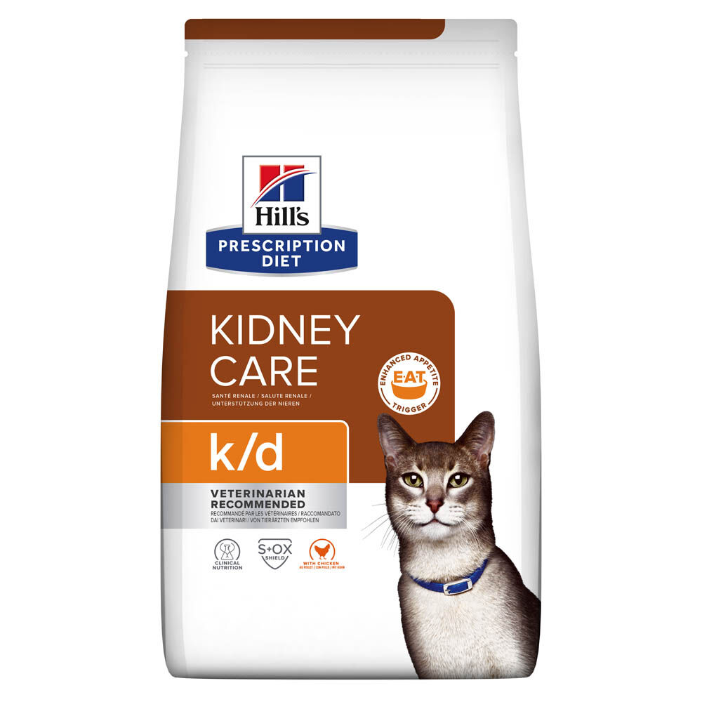 Hill's Prescription Diet Kidney Care k/d - Kattenvoer - 3000 Gram - kip