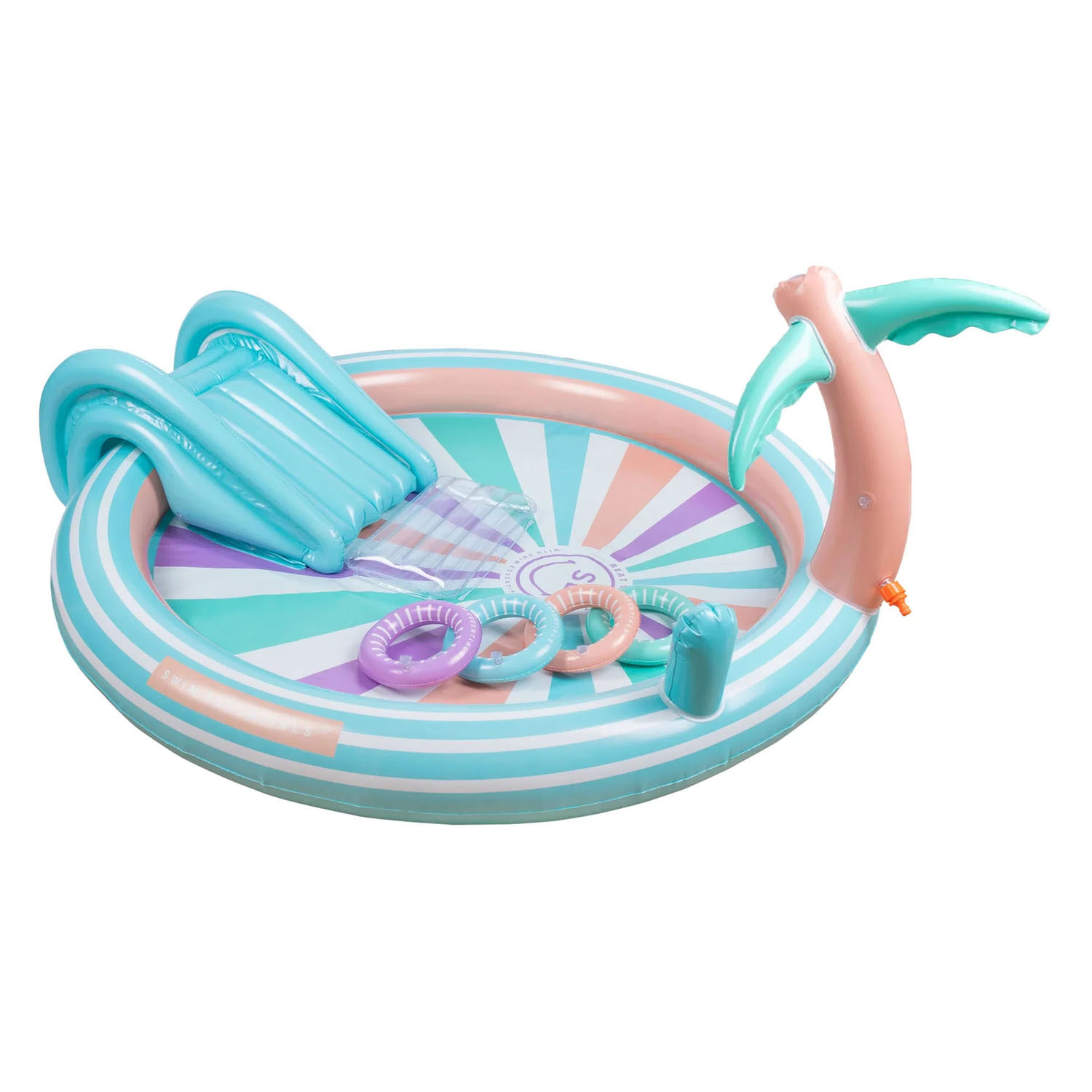Swim Essentials Rainbow Adventure Zwembad, 210x150cm