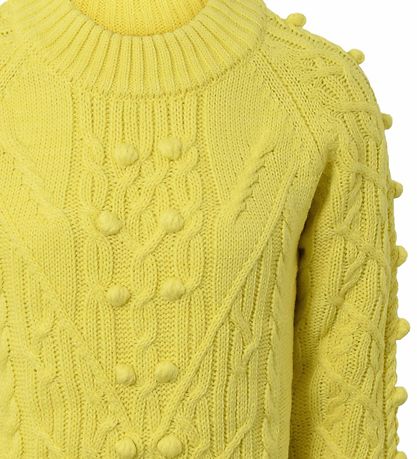 Hound Bluse - Strik - Lime m. M?nster