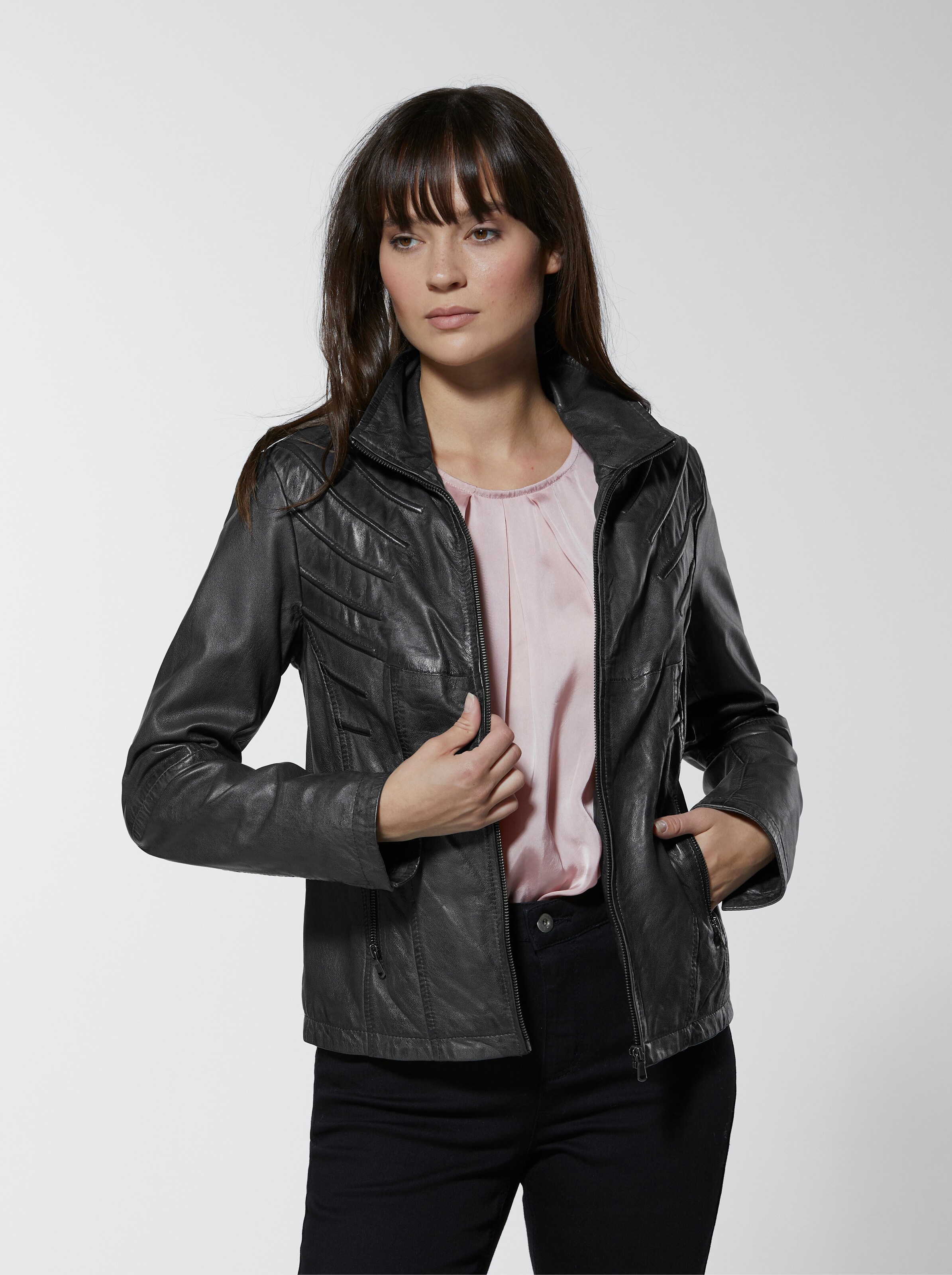Lederjacke