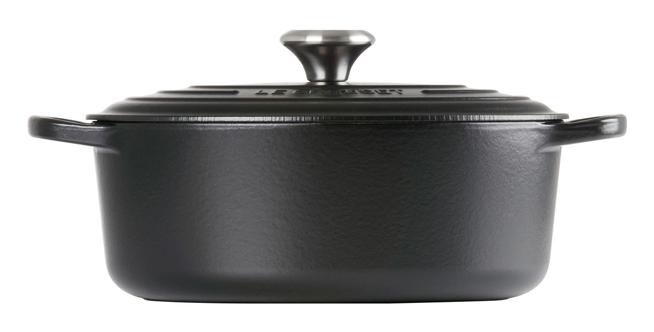 LE CREUSET Bräter Oval 29cm Schwarz SIGNATURE