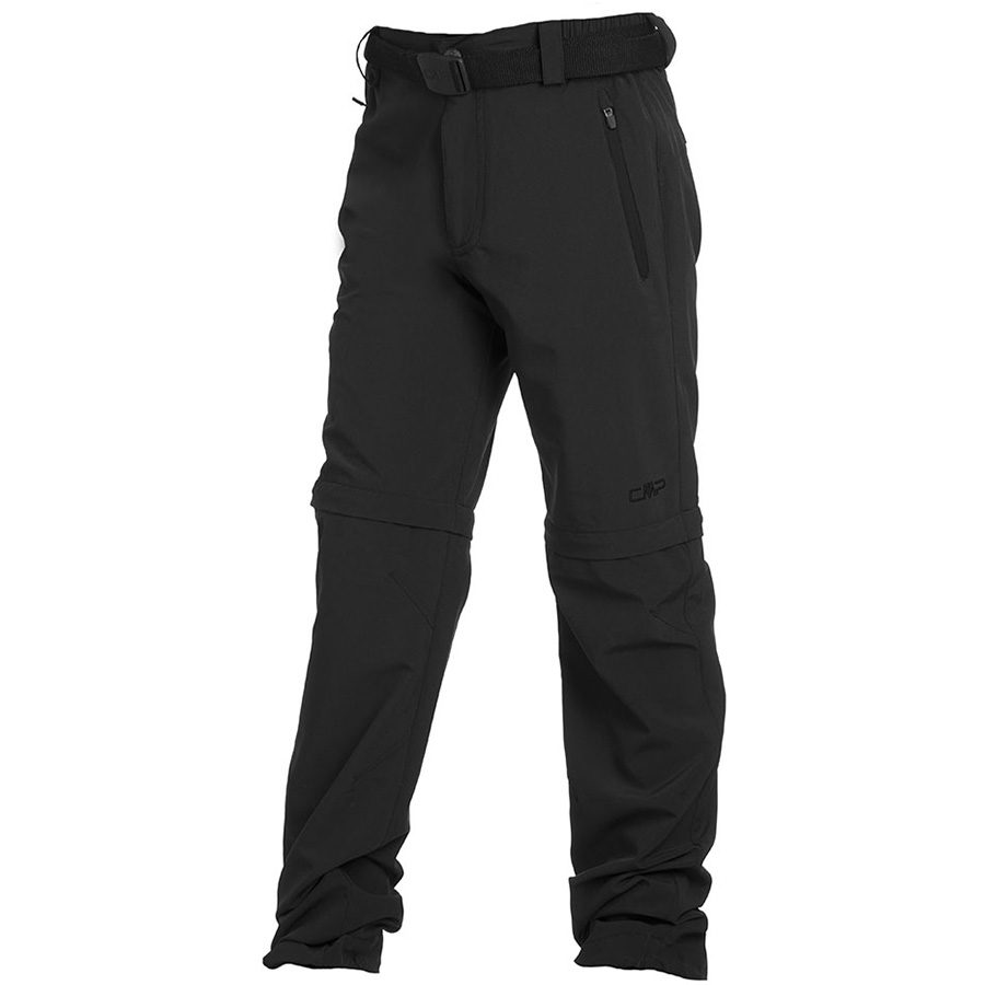 CMP Stretch Long Zip Off Hose Jungen antracite