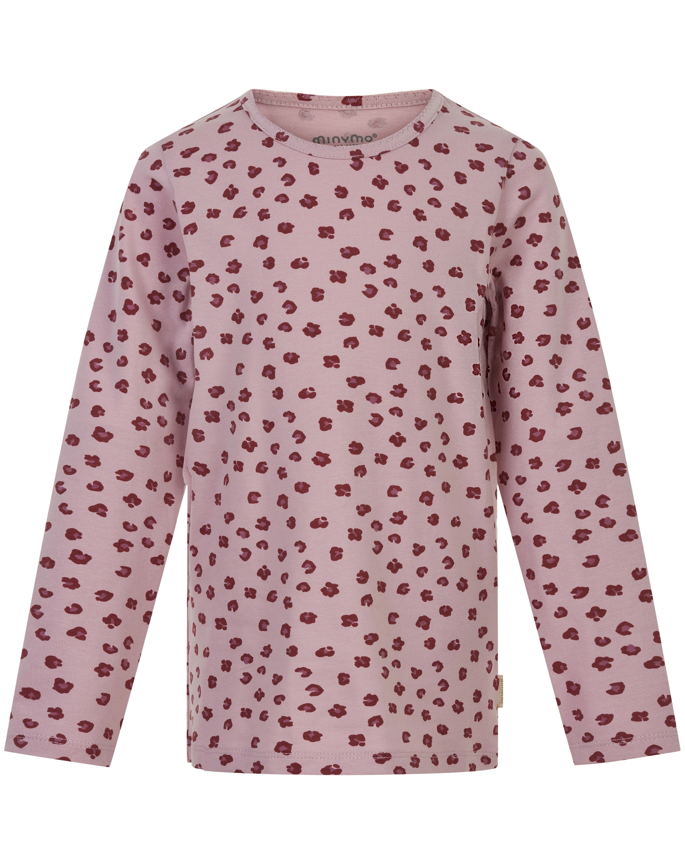 Langarmshirt BASIC 2er-Pack in violet ice
