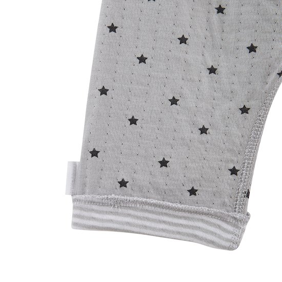 Pantalon + t-shirt Lapin Câlin   Gris        de               P'tit bisou