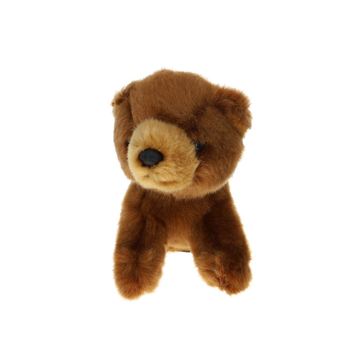 Peluche petit ours brun Mercredi et Patati