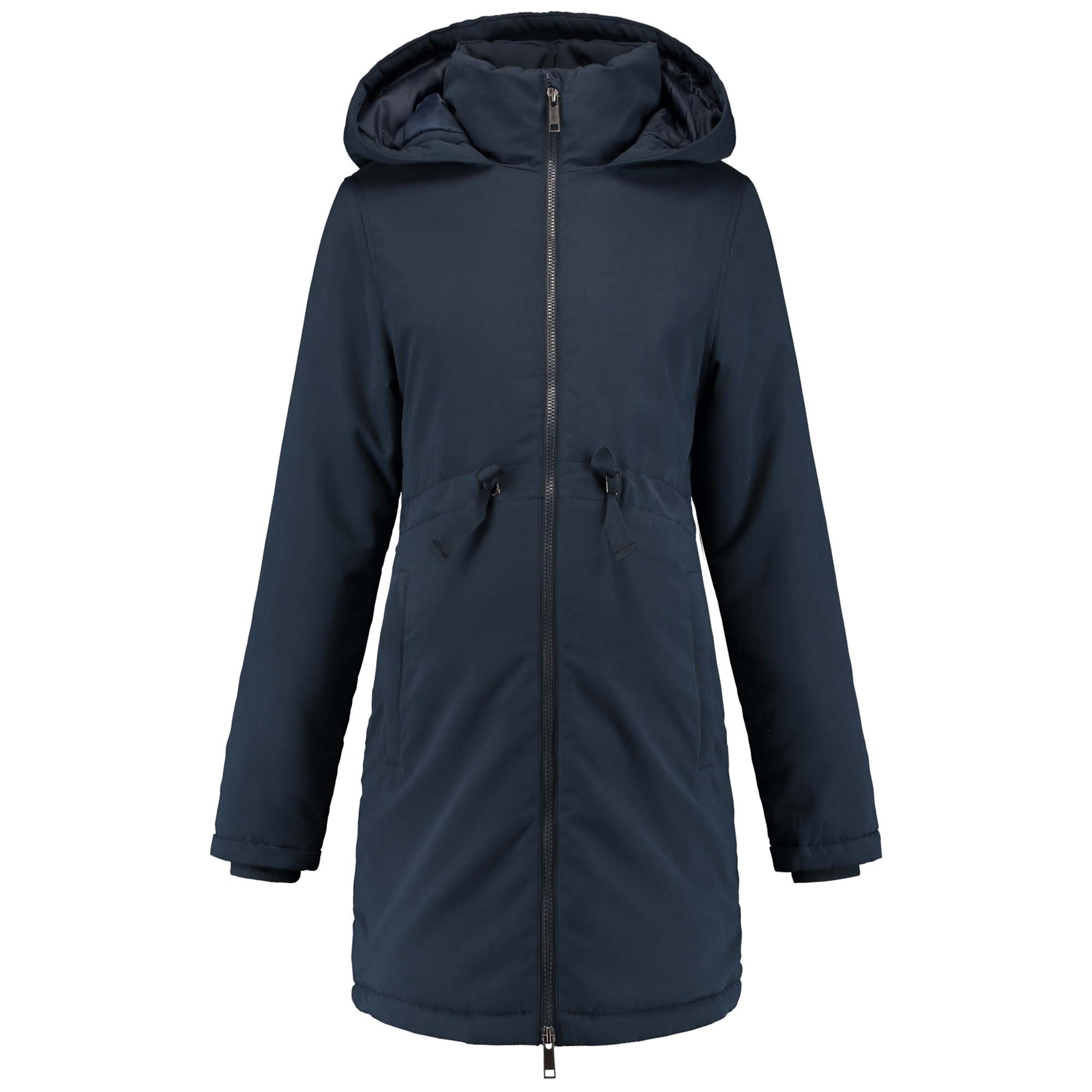 Prénatal 2 in 1 zwangerschapsjas lange mouwen effen blauw