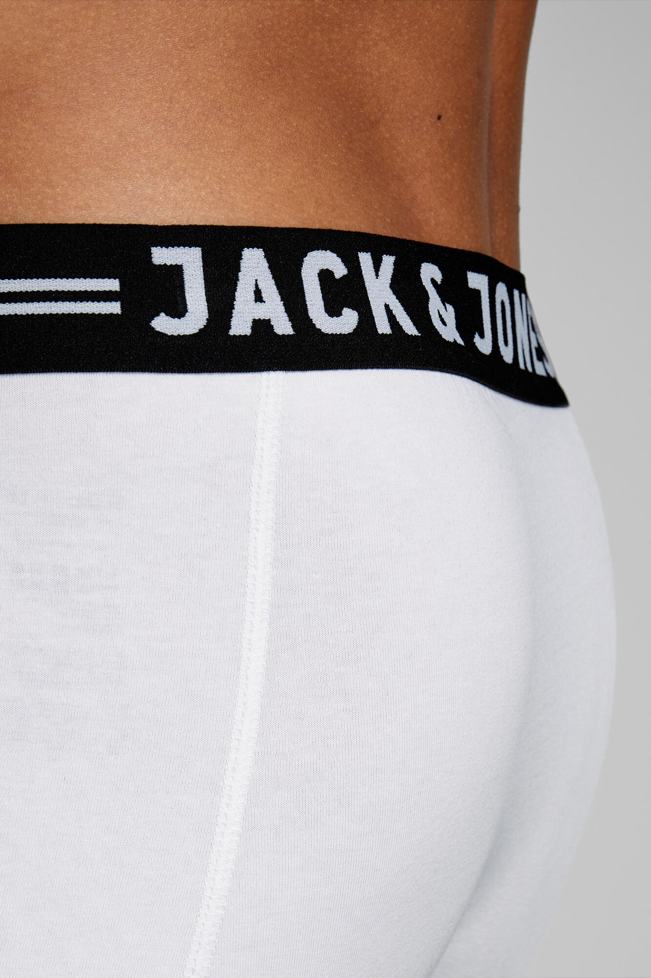Cuecas boxer com logotipo contrastante