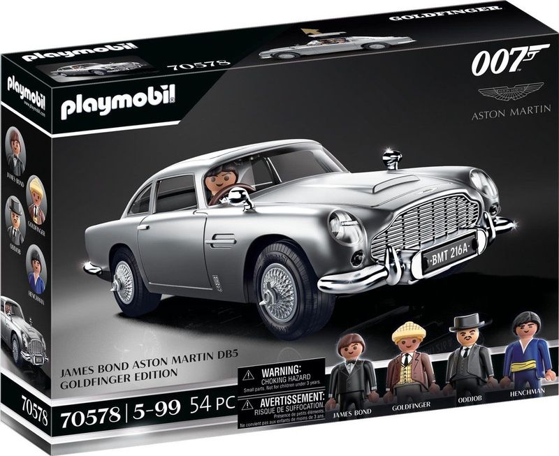 Playmobil - Aston Martin D85 - Actiespel - Multicolor - Kunststof