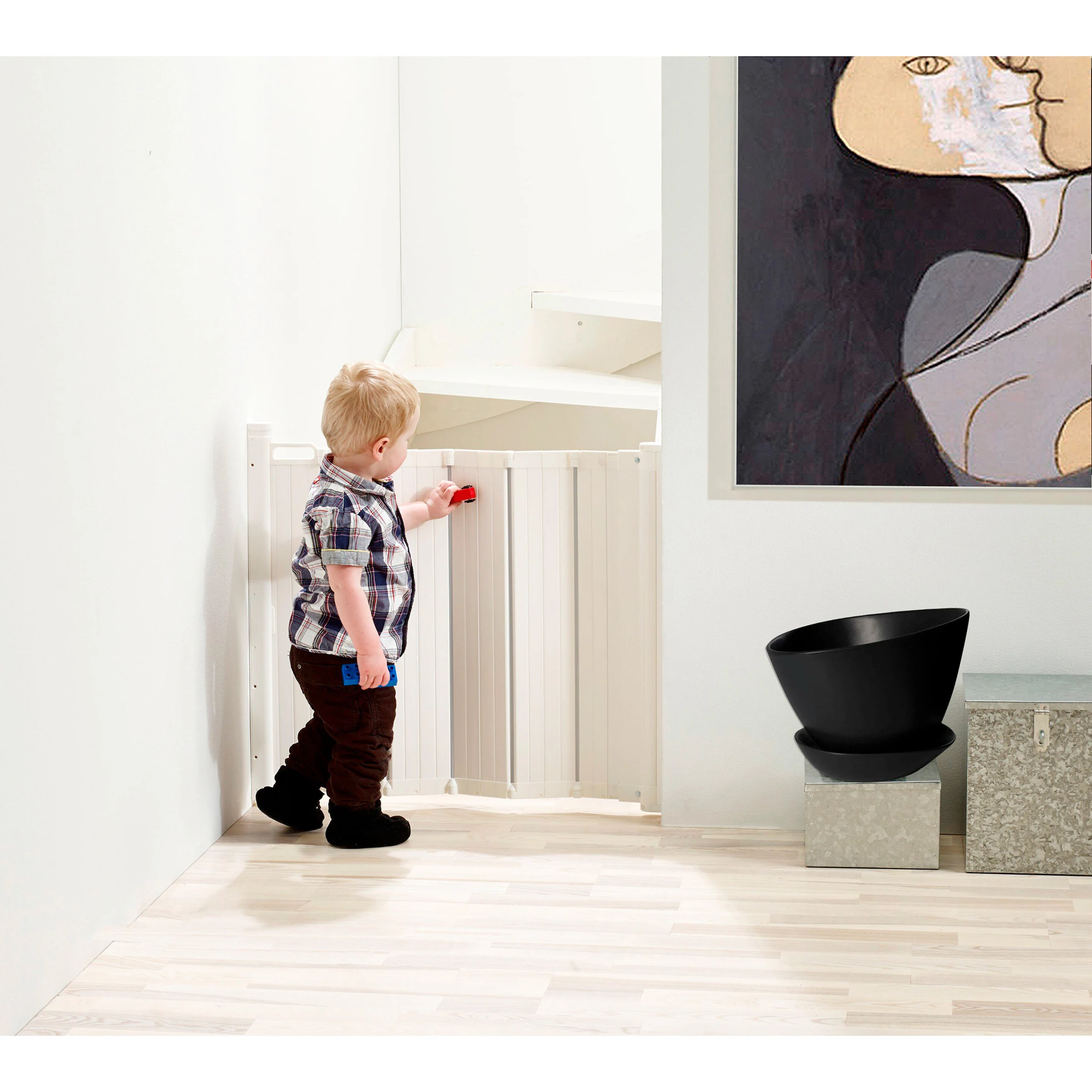 Baby Dan Tür- und Treppenschutzgitter Guard me 55-89 cm