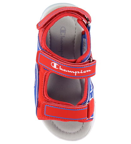 Champion Sandaler m. Lys - Wave B PS - Blå/R?d