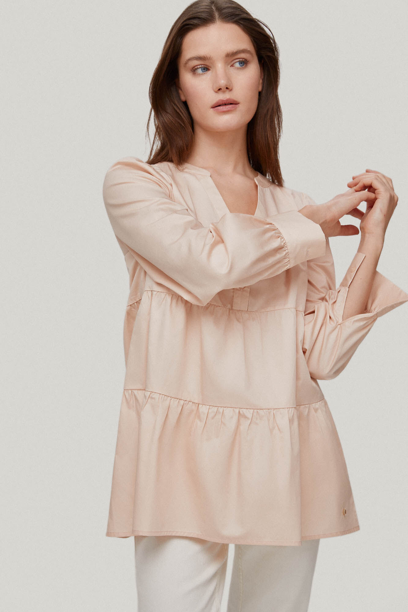 Blusa com sapatilhas - Rosa