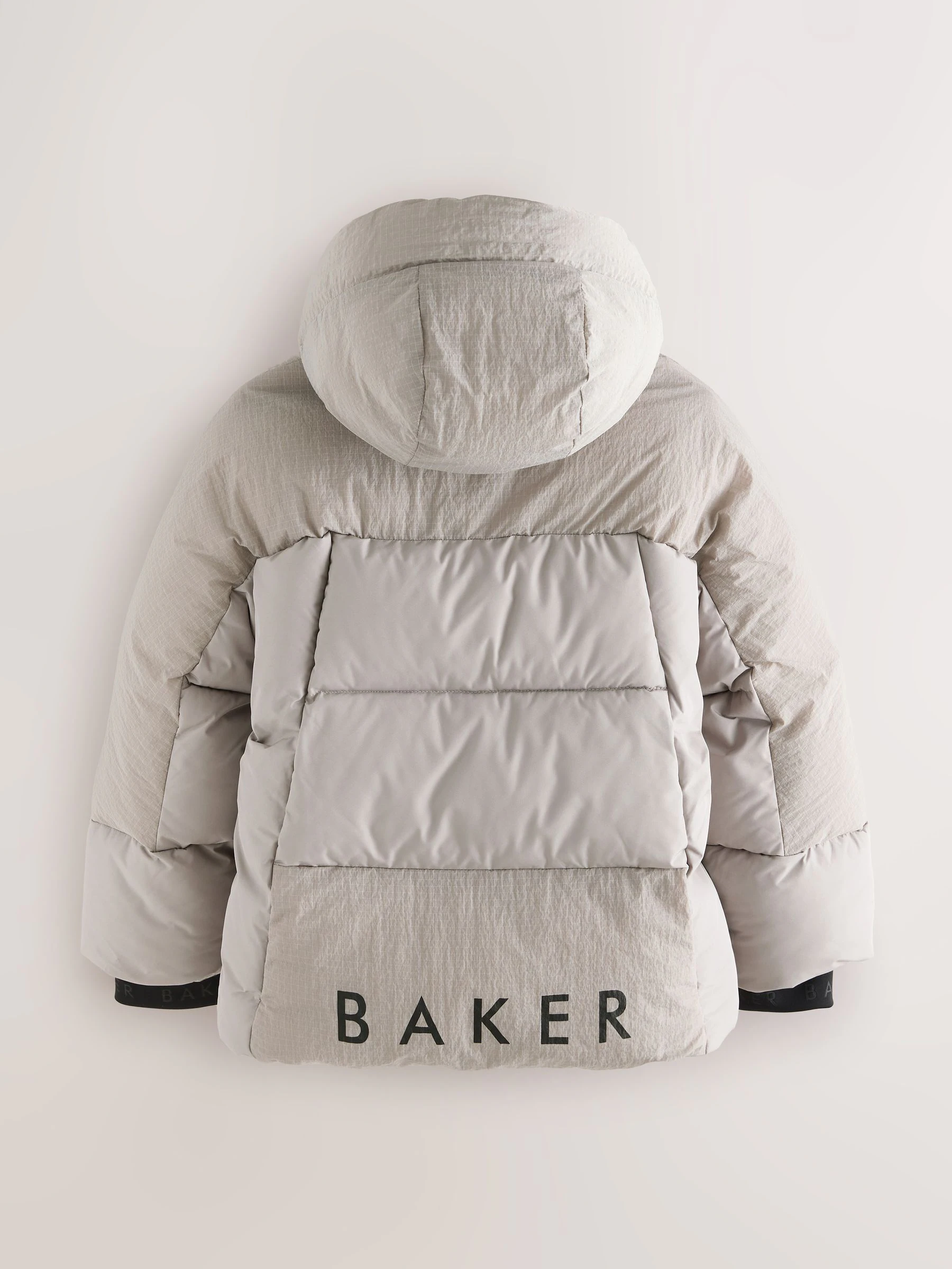 Baker by Ted Baker Baker by Ted Baker Naturel Regenbestendige Gevoerde jas