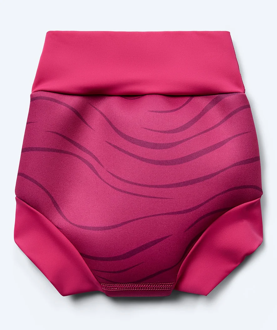 Watery blebadebukser til børn - Neoprene Swim Nappy - Fjord Pink