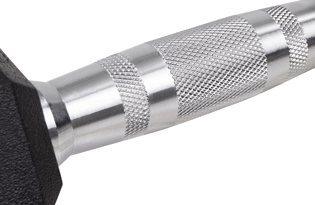 Miweba Sports Hexagon Kurzhanteln HGH100, Einzelhantel o. Kurzhantel-Set, 2,5-30 kg, Gusseisen-Kern (Hantelpaar, 5,0 kg)