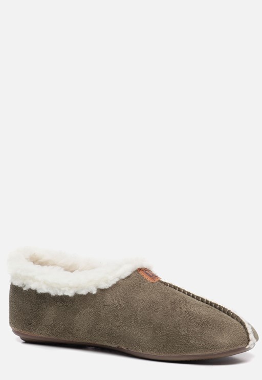 Nortenas Pantoffels groen Textiel