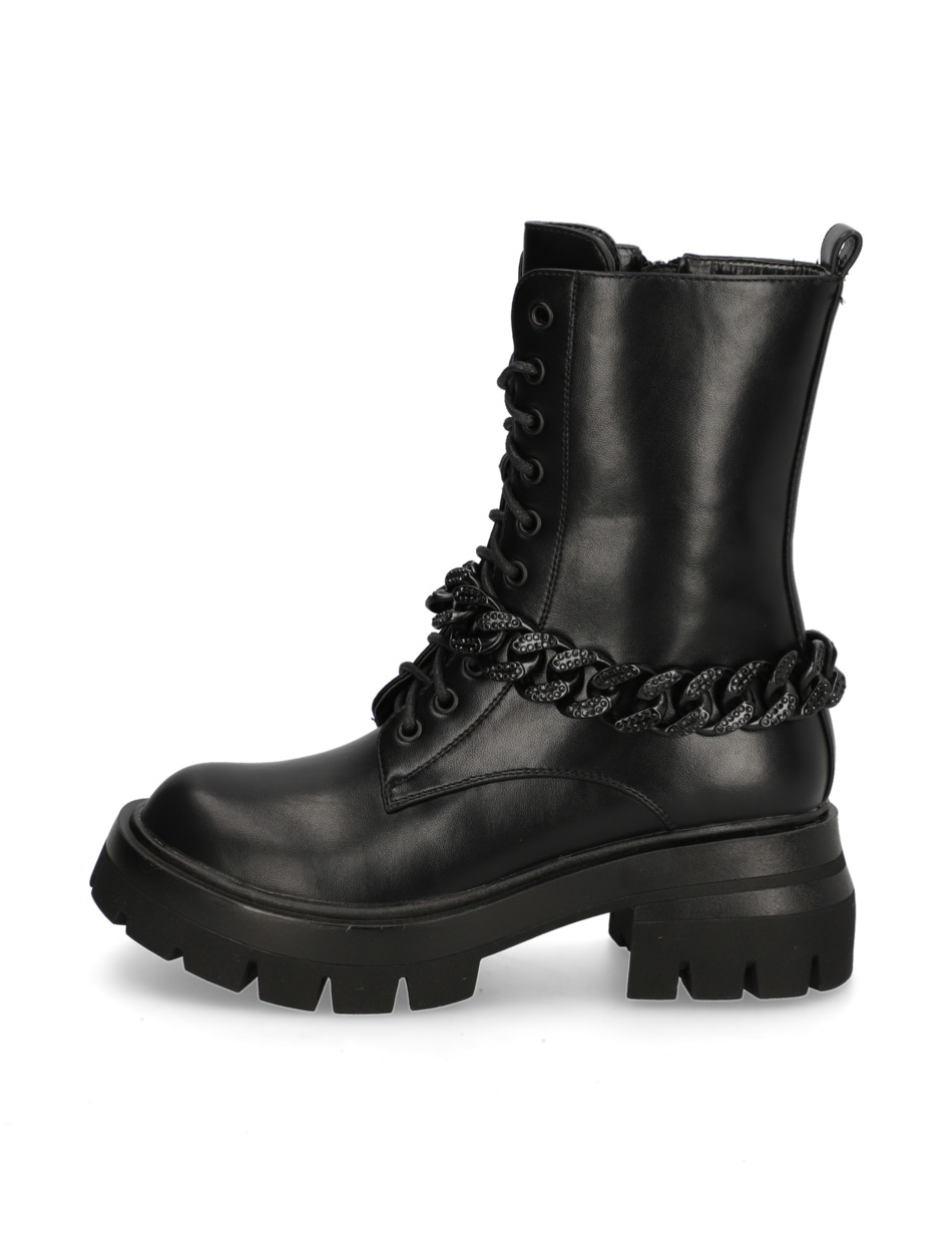 Glattleder Schnürboot
