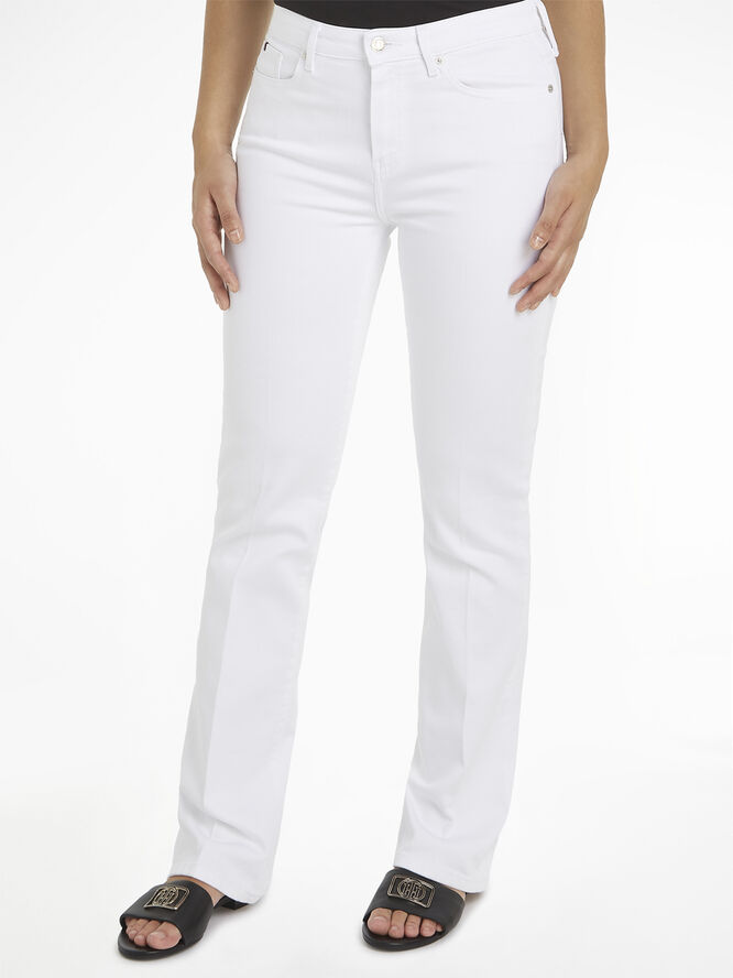 Tommy Hilfiger BOOTCUT RW WHITE Ycf