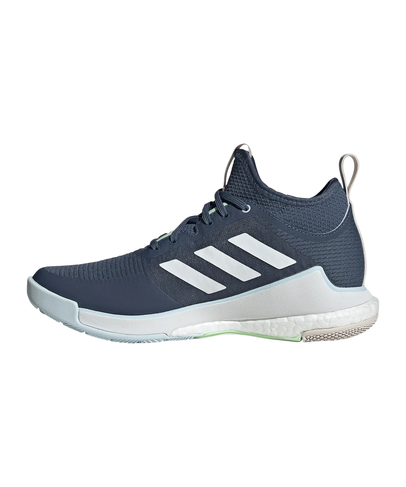 adidas Crazyflight Mid Damen Blau Weiss