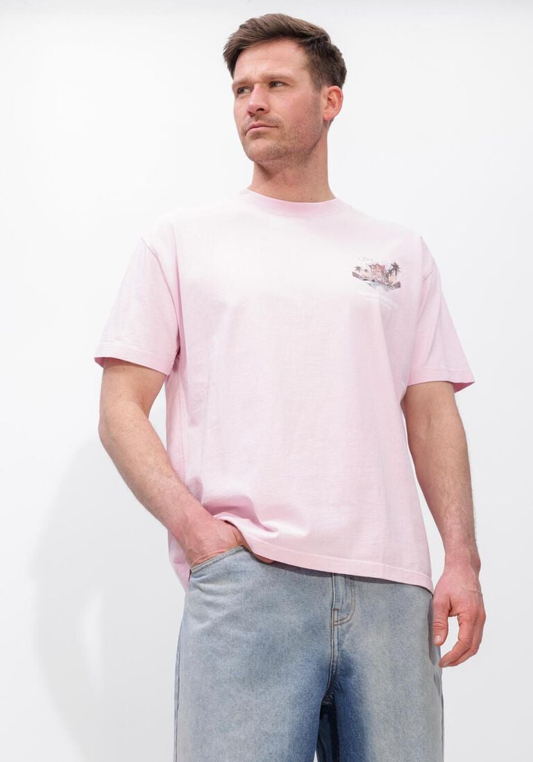 lichtroze new amsterdam surf association polo tropical tee