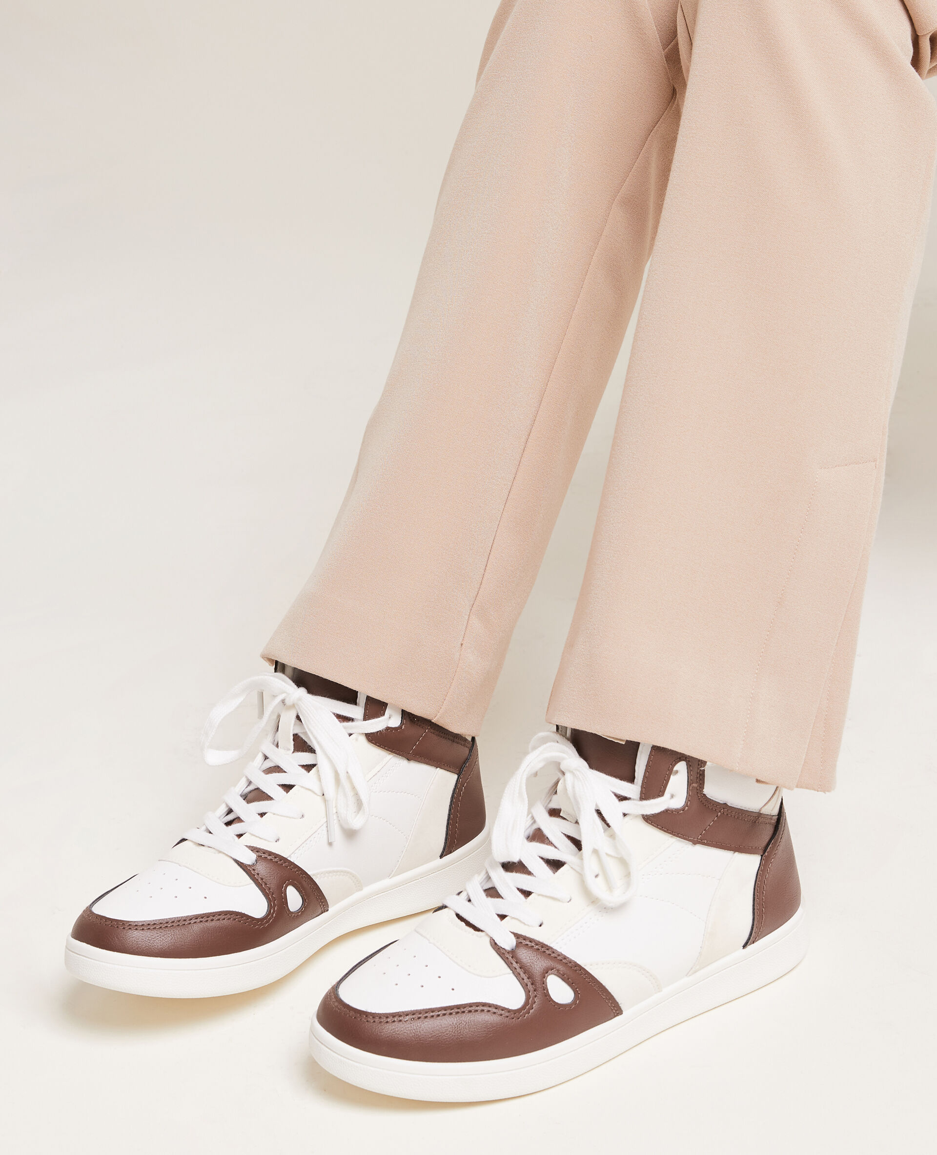 Sneakers montantes - Marron