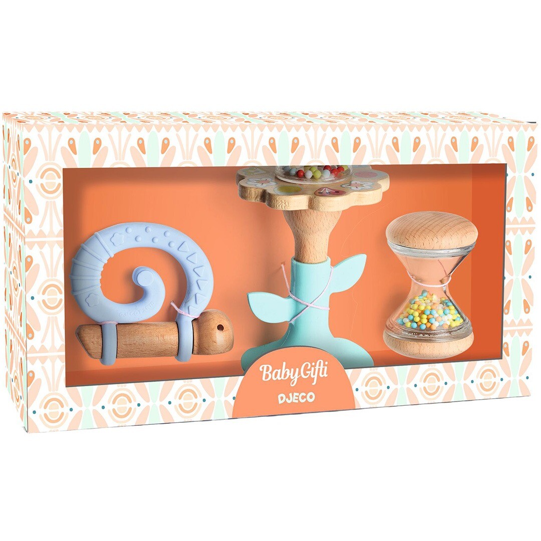Djeco geschenkdoos babyspeelgoed babygifti - 3st