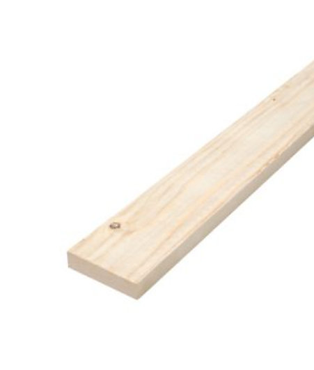 Planche brute 25 x 100 mm L.2,4 m (vendu par lot de 4)