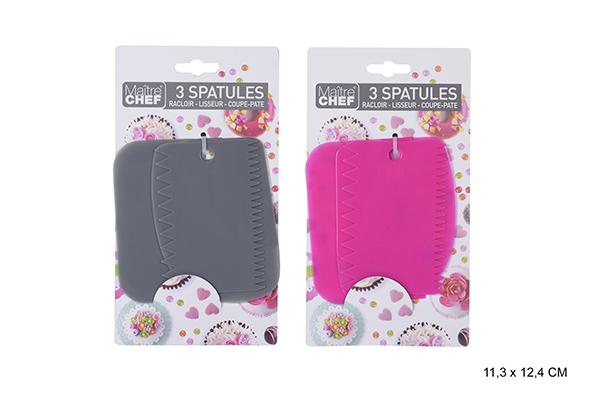 SET DE 3 SPATULES A DECORER