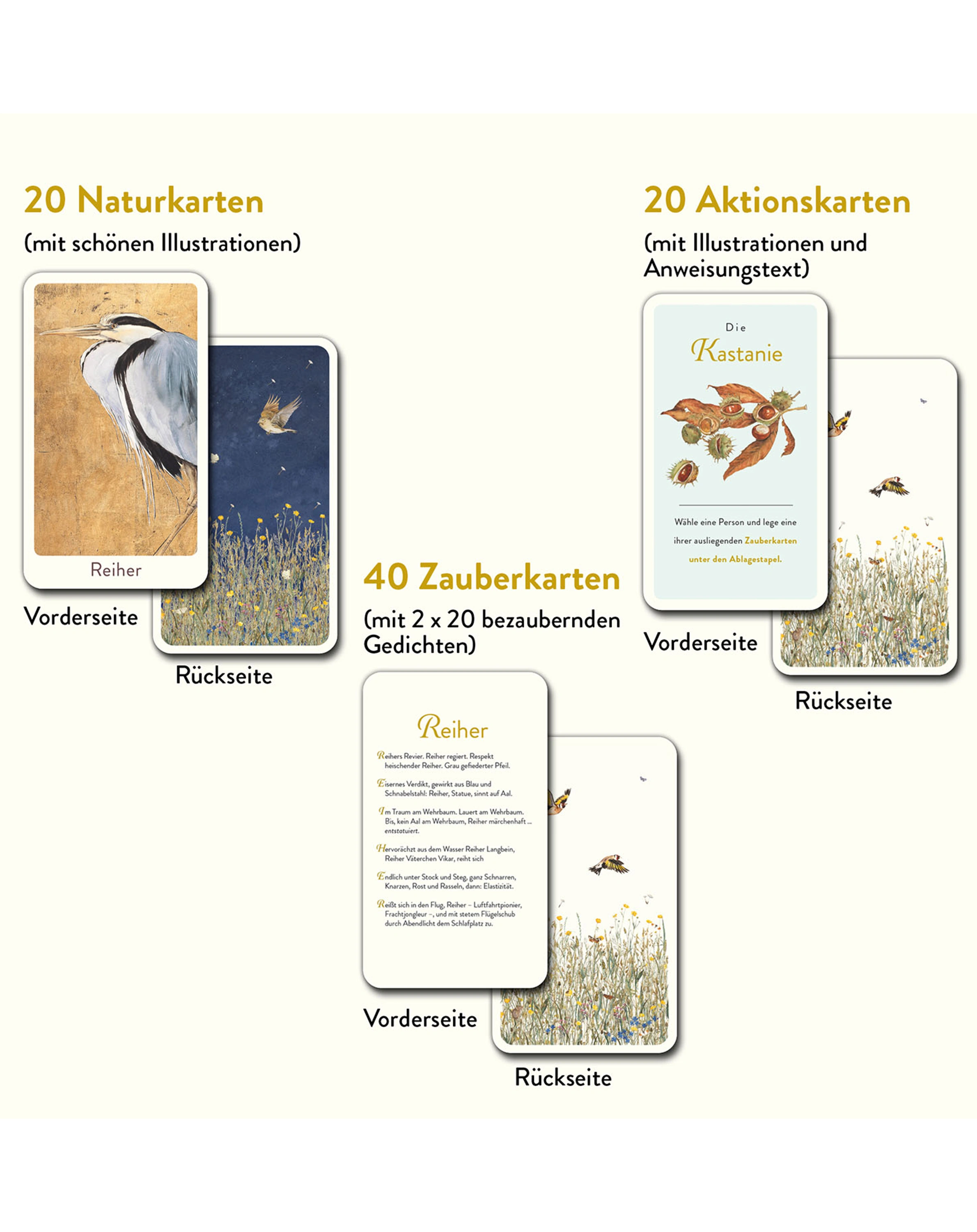 Kartenspiel DIE VERLORENEN WÖRTER
