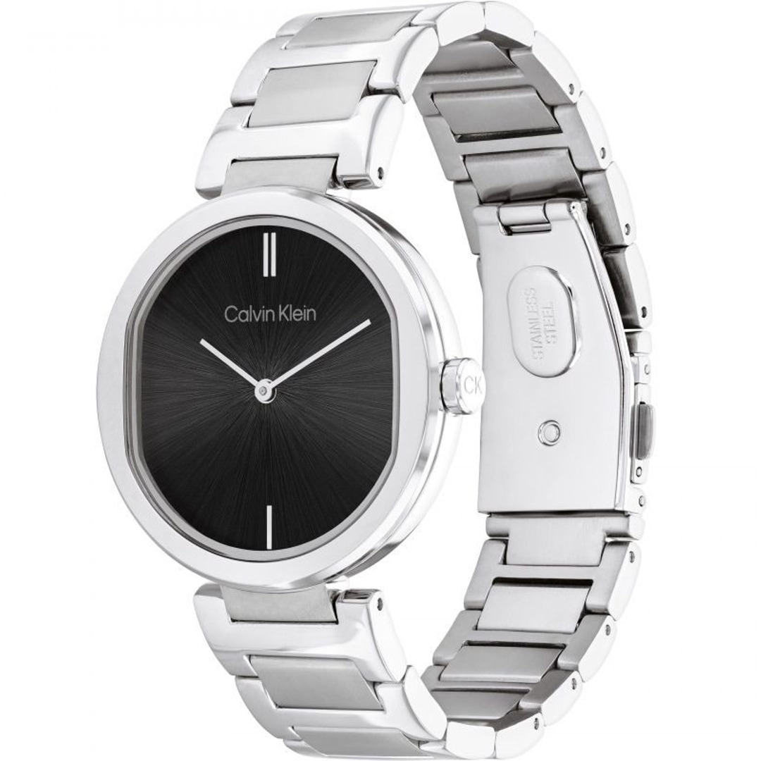 Calvin Klein Sensation Silbrig / Schwarz 36mm