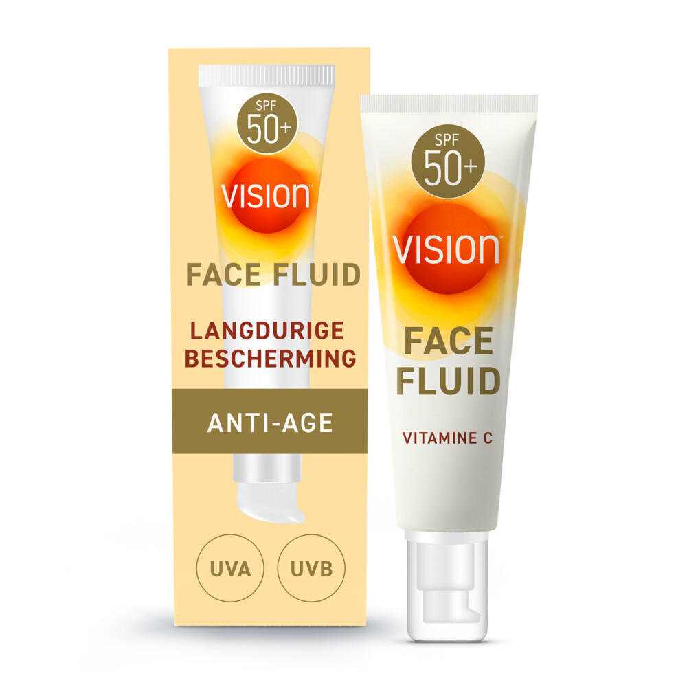 Vision Zonnebrand Face Fluid SPF 50+50 ml