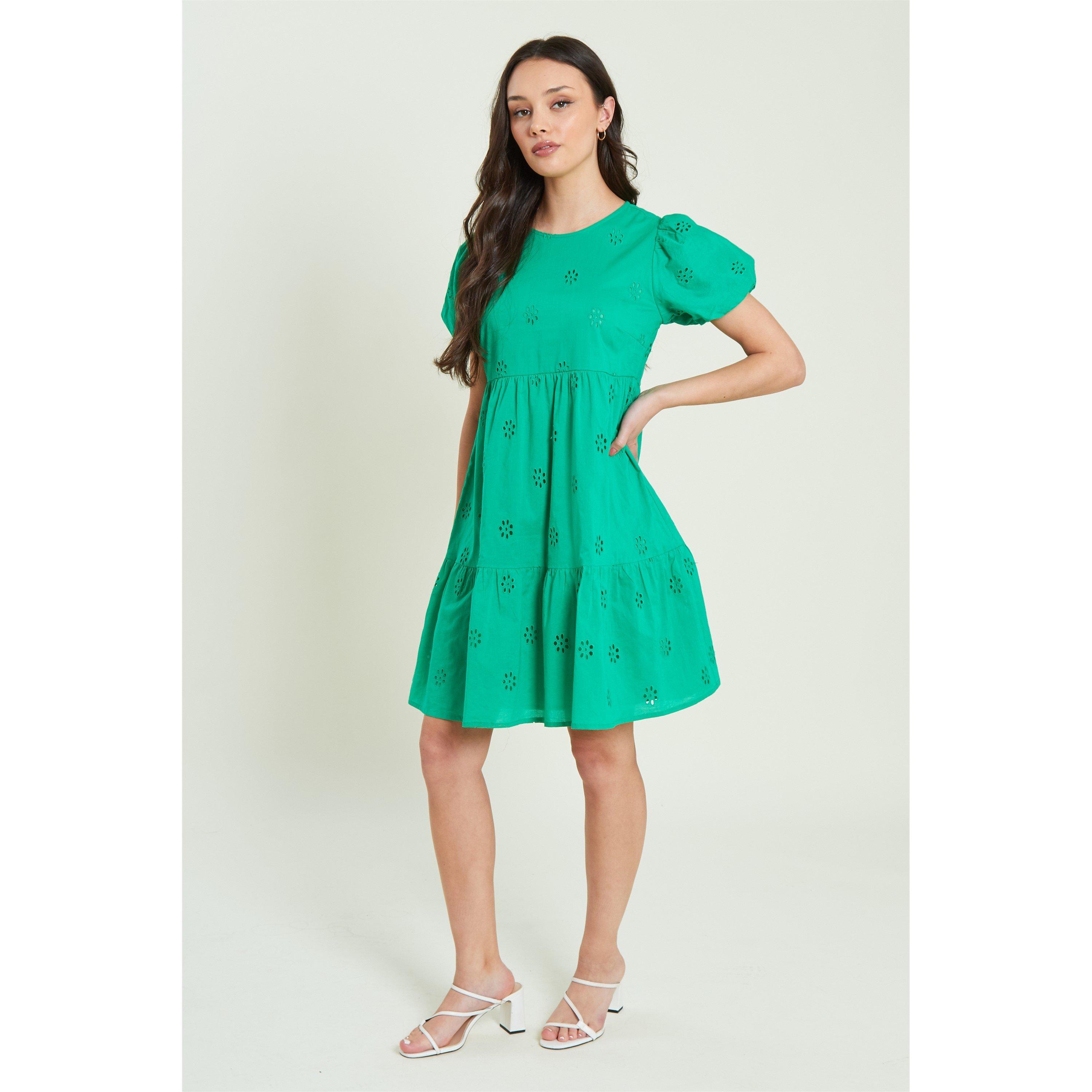Be You Broderie Mini Dress