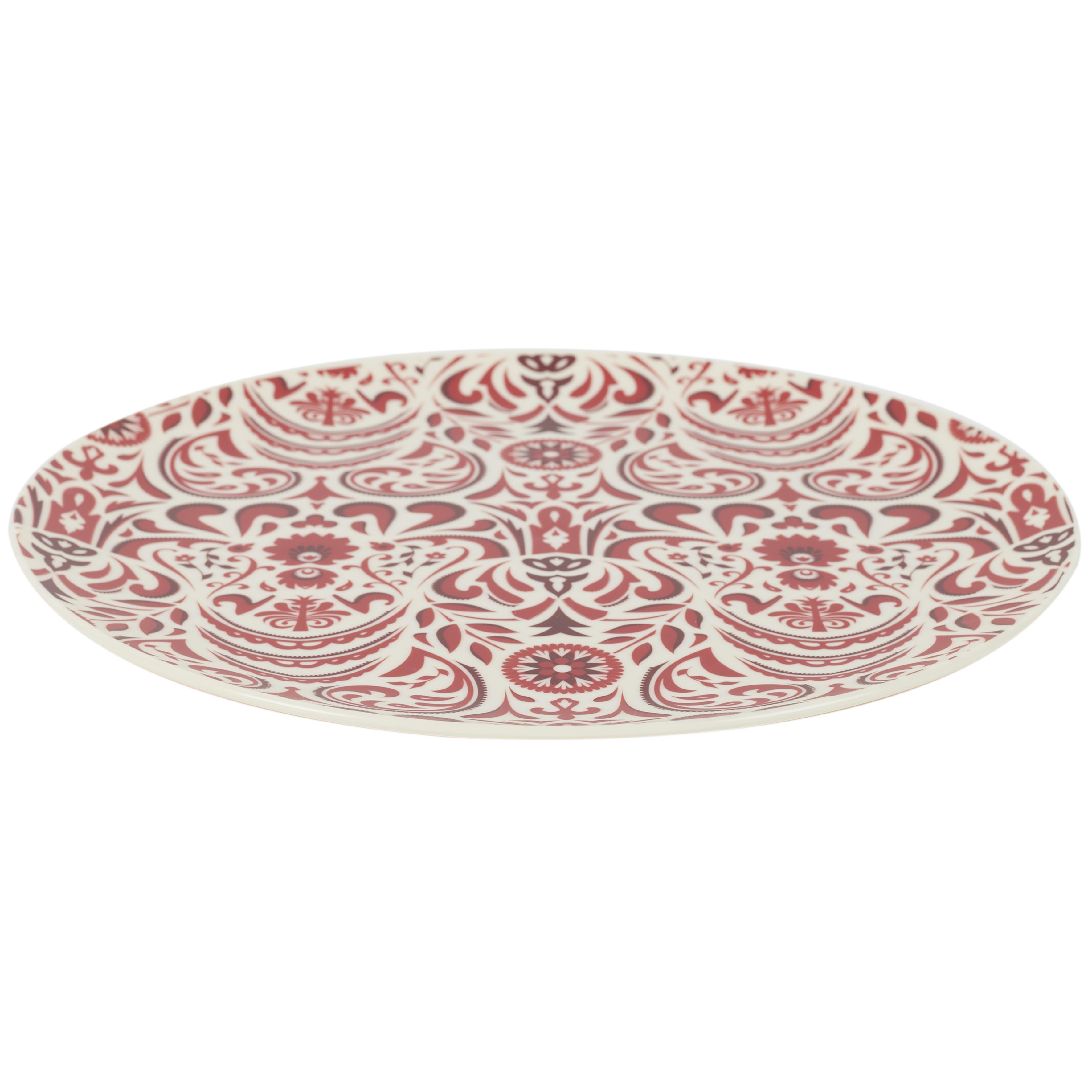 ASSIETTE PLASTIQUE JAIPUR MARKET D.26CM