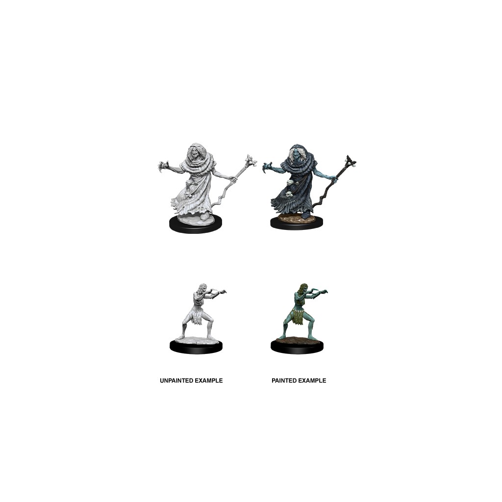 D&D Nolzur's Marvelous Unpainted Miniatures: Sea Hag & Bheur Hag
