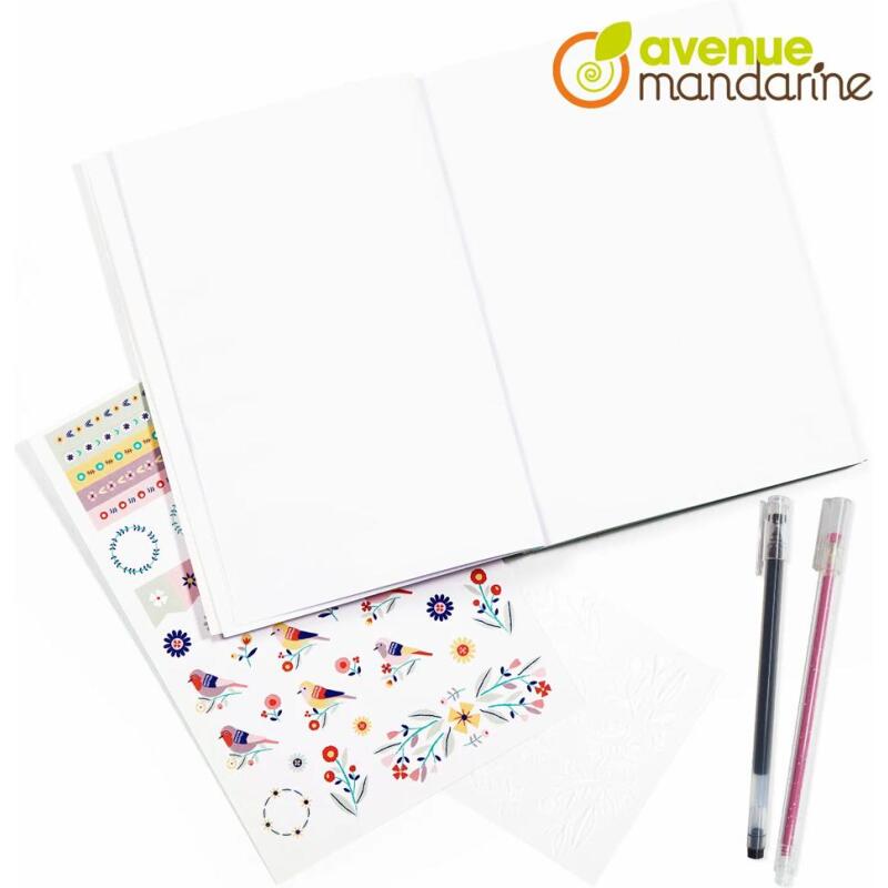 Boîte créative, Journal créatif - Blanc
