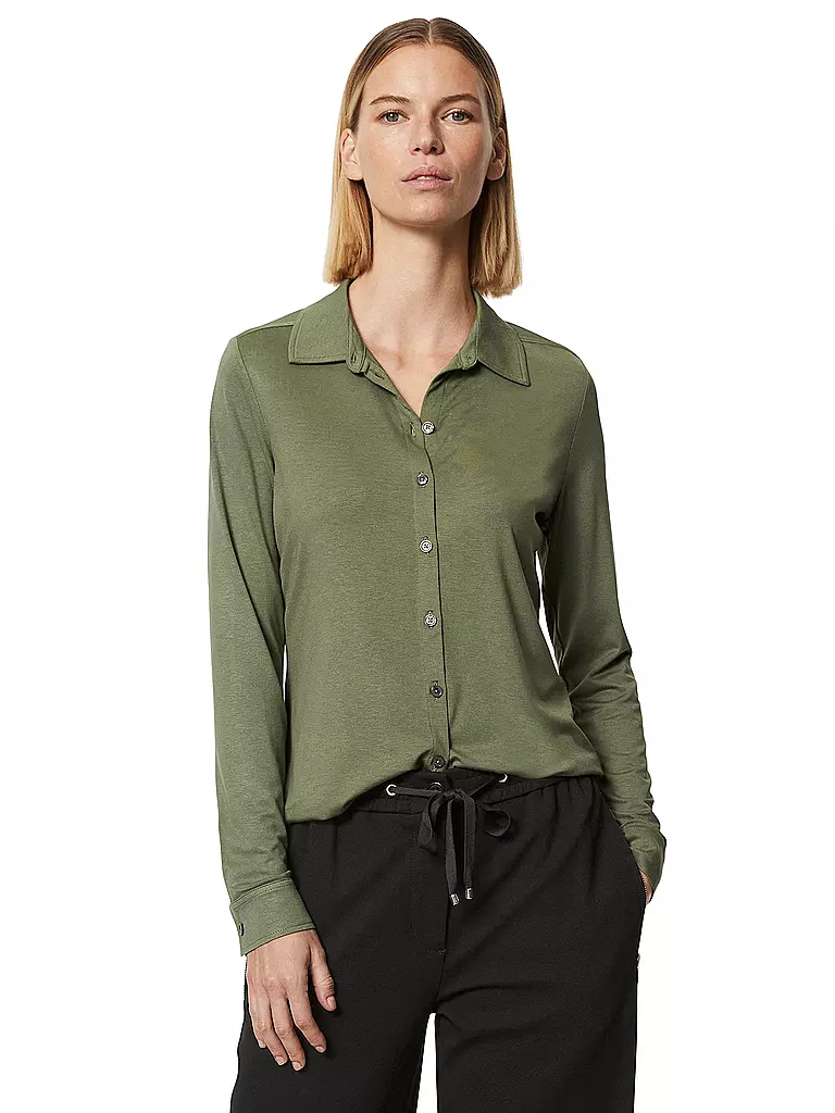 MARC O'POLO Bluse olive