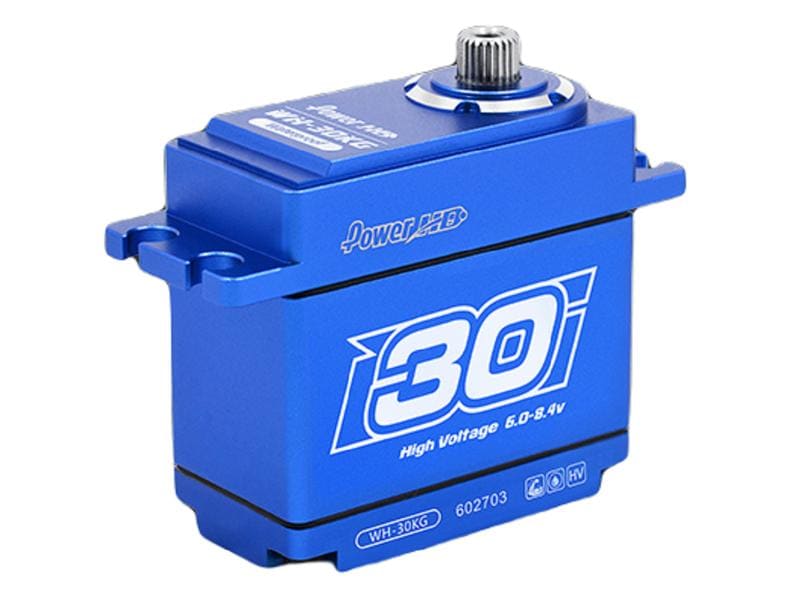 PowerHD Standard Servo WH-30KG 30 kg, 0.11s, Digital HV Wasserdichtes Servo mit Metallgetriebe