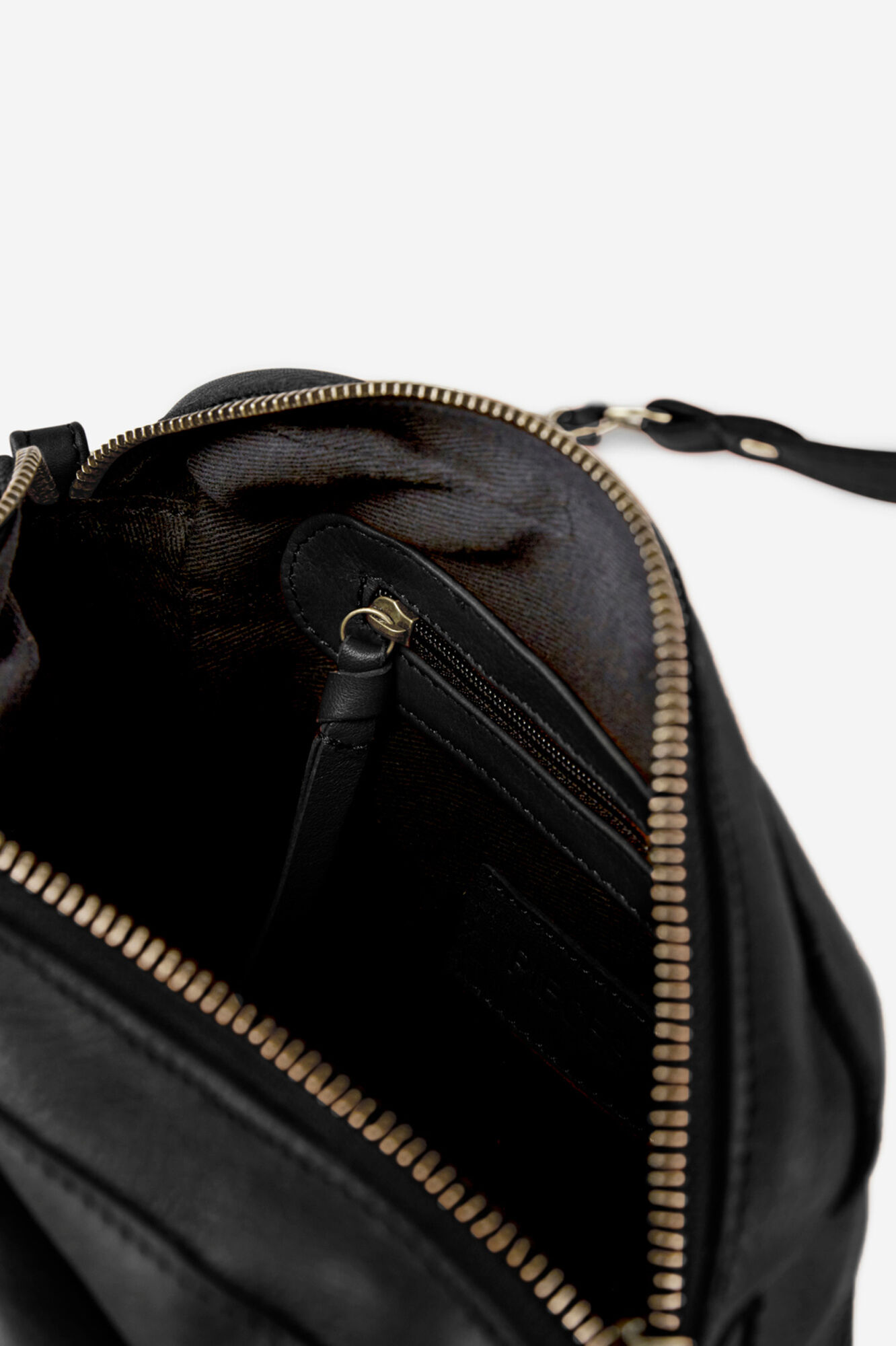 Bolsa de ombro em couro