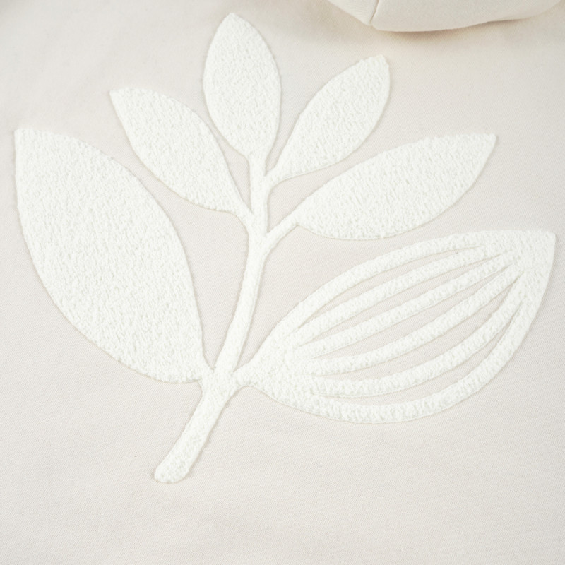SWEAT À CAPUCHE TERRY PLANT - NATUREL