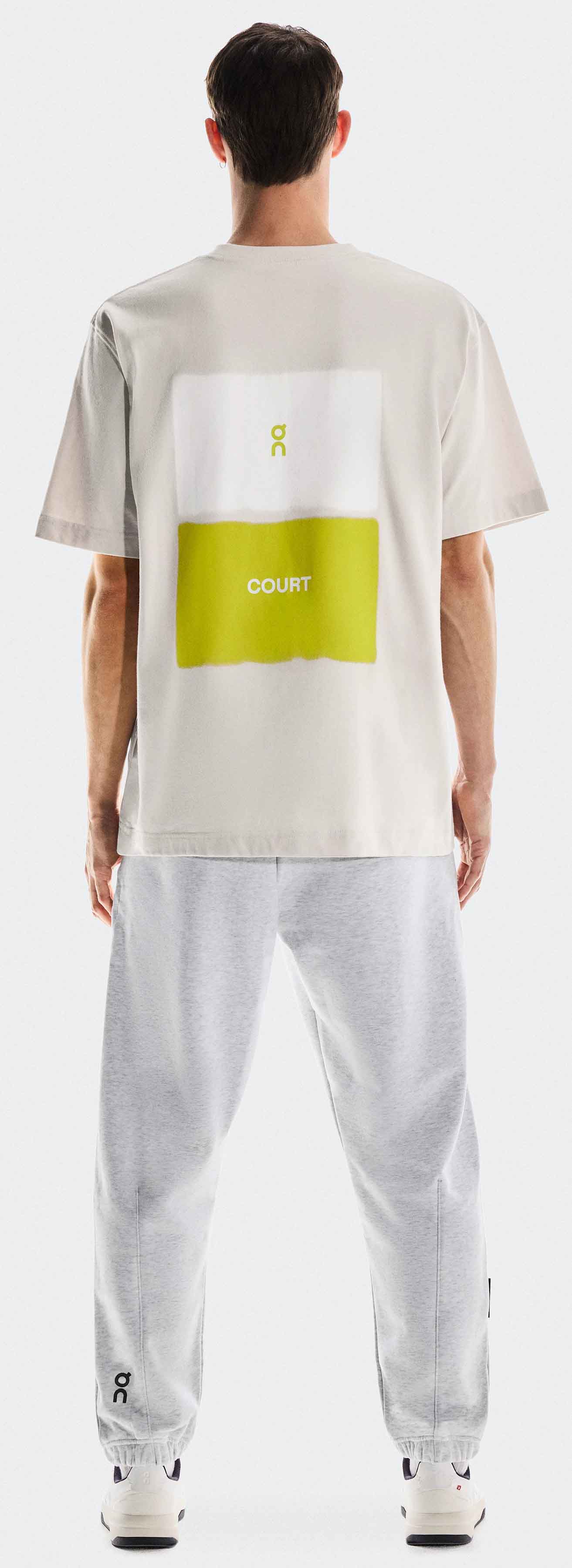 Club-T Graphic Tennis Herre Silver