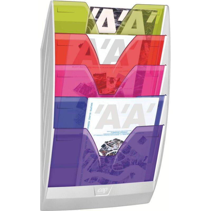Trieur mural 5 cases Cep multicolore