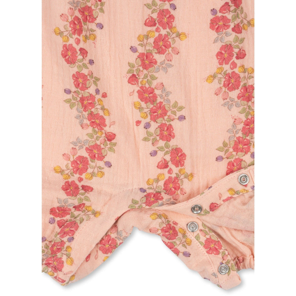 Køb Konges Sløjd Floria Pink Coco Flæse Romper GOTS
