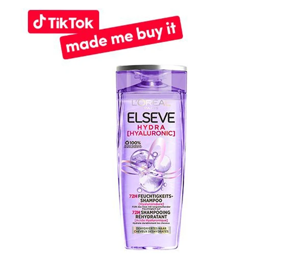 Elsève Elseve Hydra Hyaluronic 72H Feuchtigkeits-Shampoo