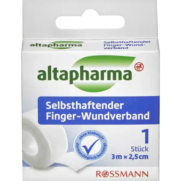 Selbsthaftender Finger-Wundverband