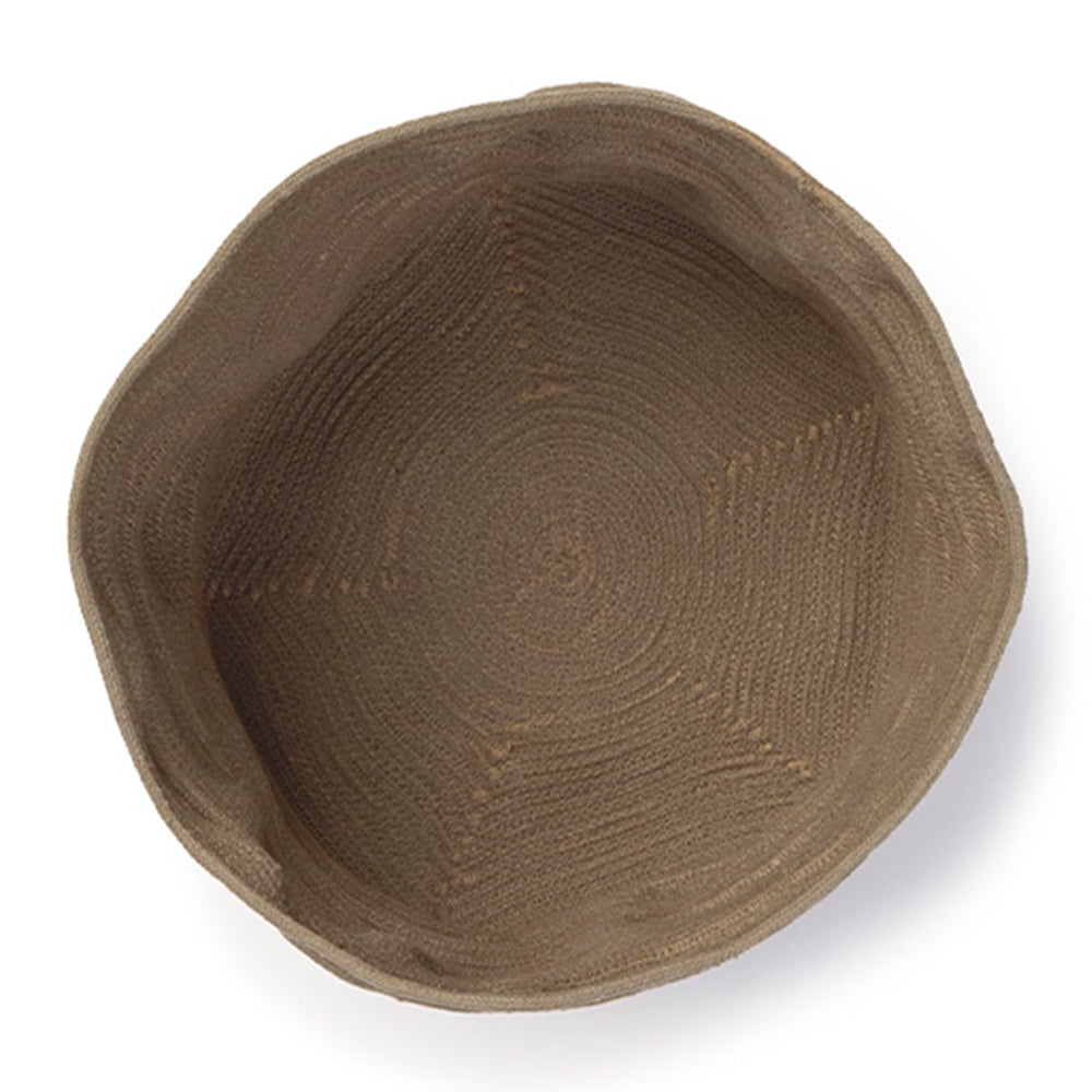 Lorena Canals Stonewashed Opbergmand 25 x 30 cm - Bruin