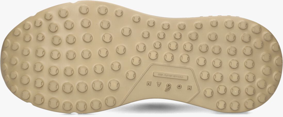 beige hogan lage sneakers h669 allacciato h