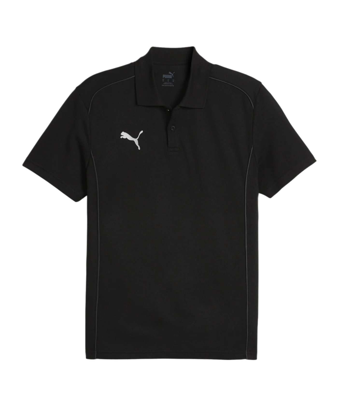 PUMA teamFINAL Casuals Poloshirt Schwarz F03