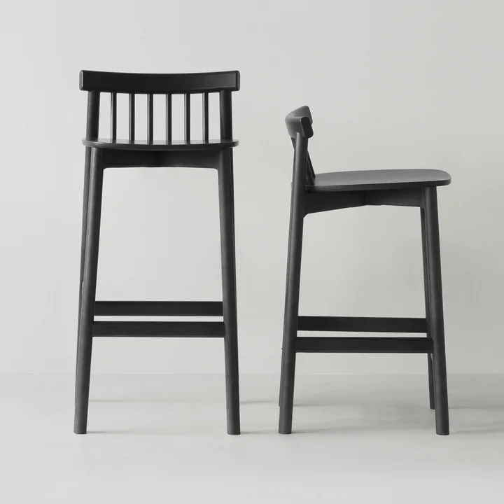 Normann Copenhagen - Pind Barstuhl, 65 cm, Esche natur