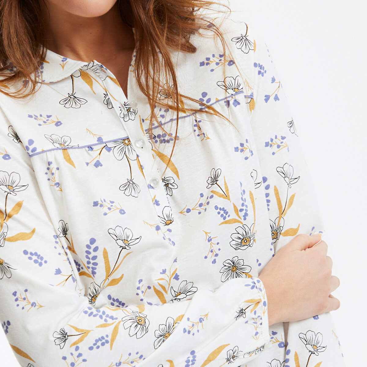 ANNE WEYBURN<br>Camisola estampada, malha de algodão